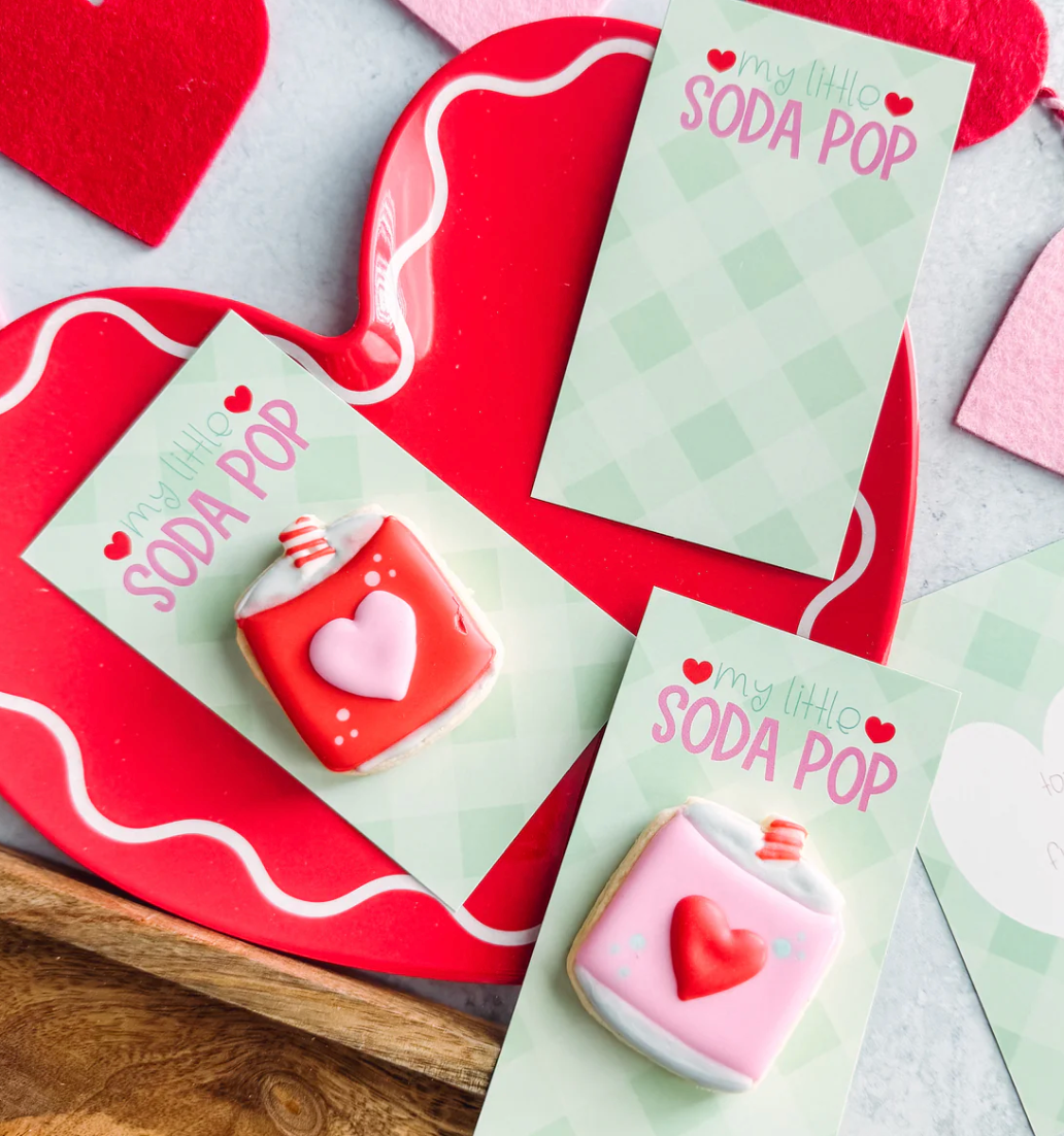 Soda Pop Mini Cookie/Cookie Card